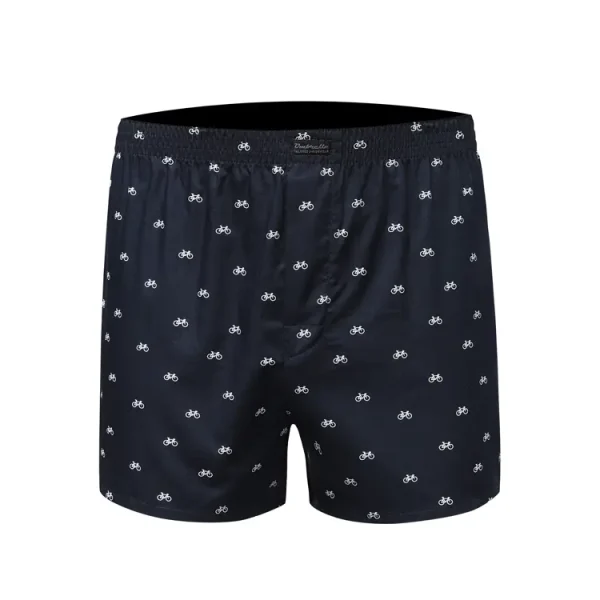 Classic boxers with bicycle design