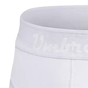 White cotton trunks waistband