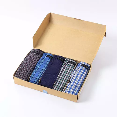 5 classic woven boxershorts in box
